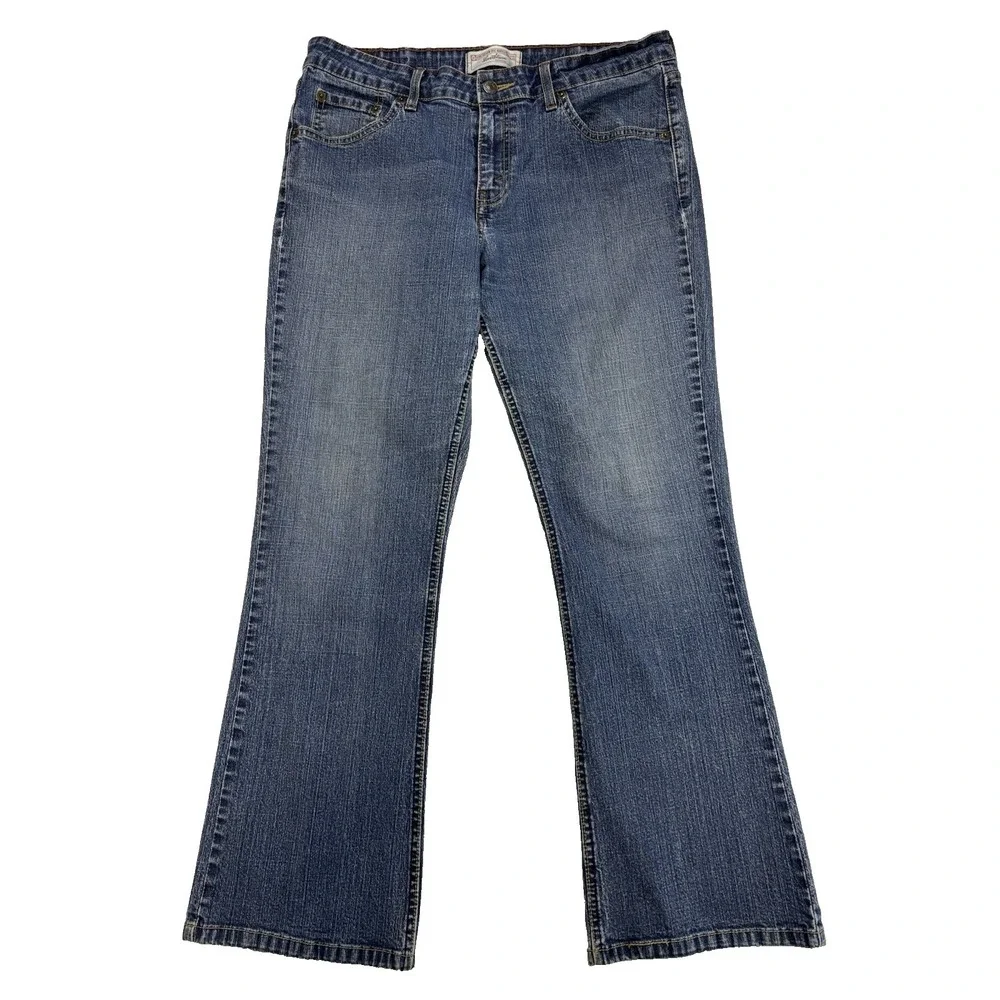 Levi's Y2K 90's Women's 10P Sexy Low Rise Bootcut Jeans Western Chore Cowgirl